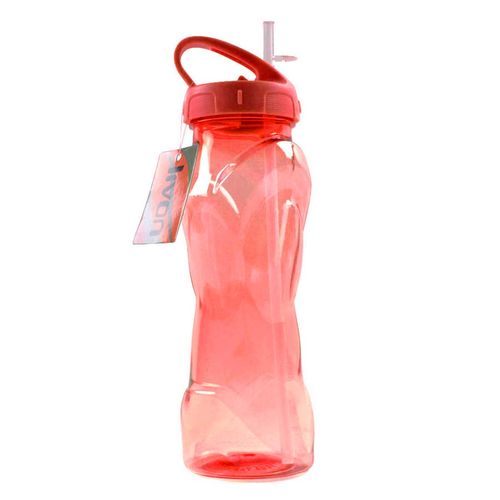 Garrafa C/ Canudo Summer 600ml em Plástico Livon
