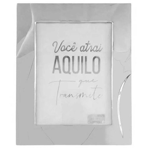 Porta Retrato Decorativo em Alumínio 10x15cm FWB