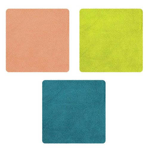 Kit Multiuso Flanela 3 Peças 30x30cm em Poliéster Interponte