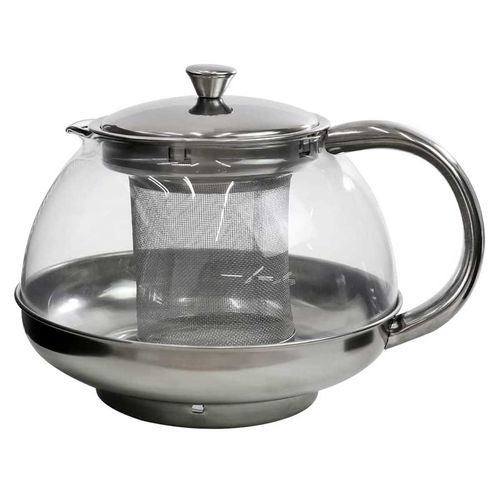 Bule P/ Chá Com Infusor 800ml em Vidro Casita