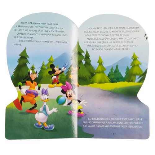 Livro Pop Cartonado Mickey e Seus Amigos Culturama Editora