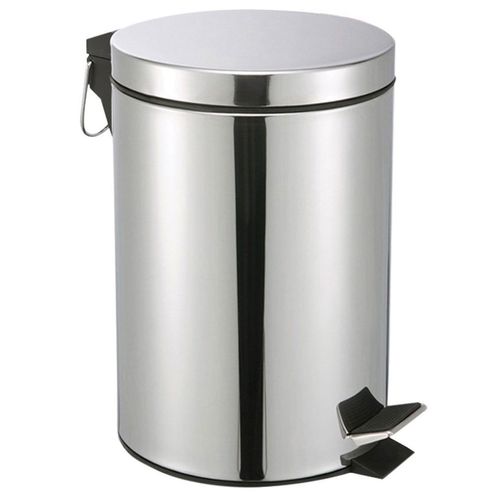 Lixeira C/ Pedal 3 Litros em Aço Inox Clink