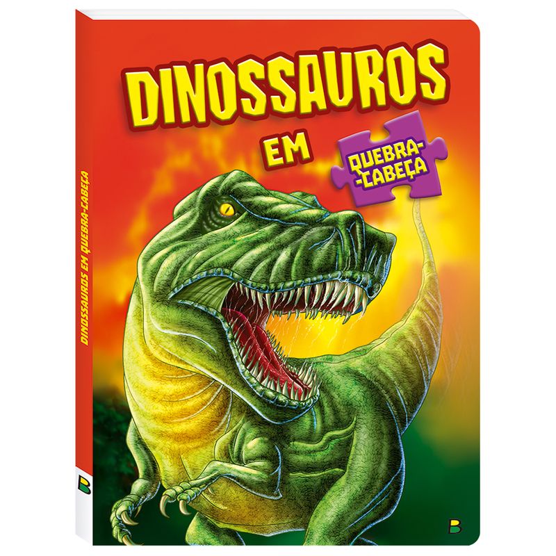 Quebra-Cabeças 15 peças - Dinossauros