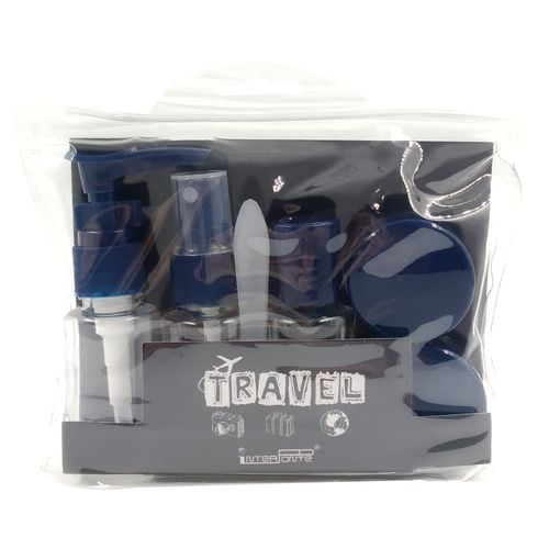 Kit Viagem 7 Peças em Plástico Interponte