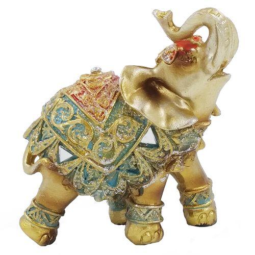 Elefante Decorativo 8,5cm em Resina Martins & Martins
