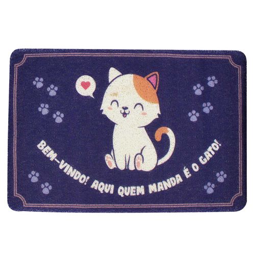 Tapete Capacho Pets 38x58cm em PVC Tokyo Design