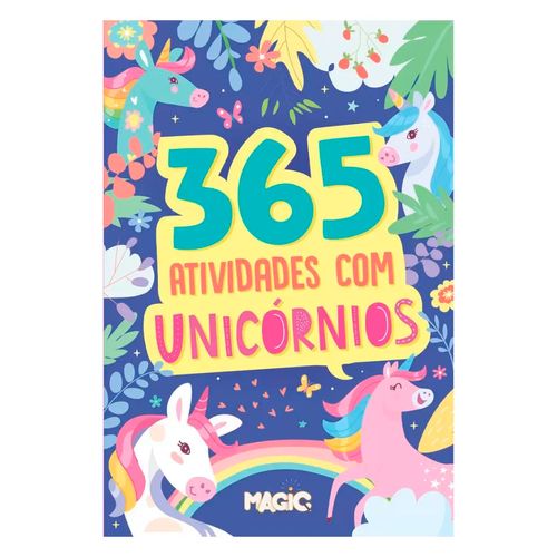 Livro 365 Atividades C/ Unicórnios Magic Kids