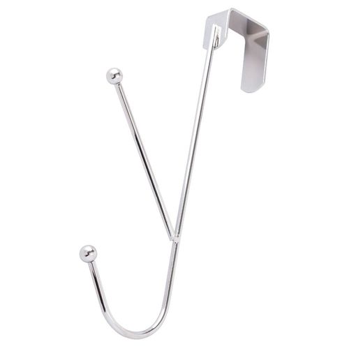 Gancho P/ Porta Duplo de Metal 3,5x10x21cm Interponte Clink