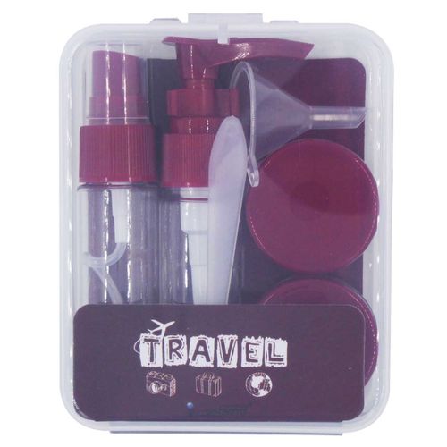Kit Viagem 7 Peças em Plástico Interponte