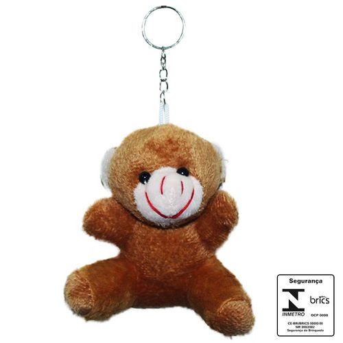 Chaveiro De Pelúcia Animais 10cm  F. Emy Decorações