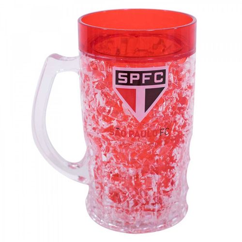 Caneca C/ Gel Térmico São Paulo 370ml Acrílico Mileno