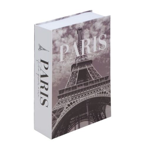 Cofre Livro Camuflado 5x11x18cm em Metal UniHome