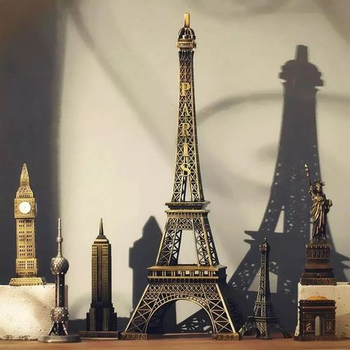 Torre Eiffel de metal 13x32cm Livon