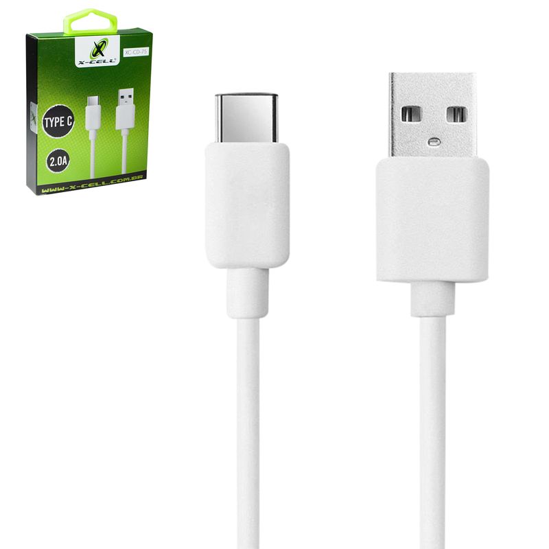 CABO USB-C PARA USB-A 2.0 BR 1M