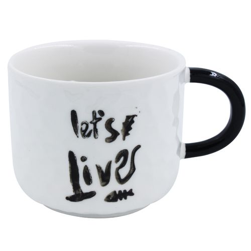Caneca Gato 6,5x8,5cm em Cerâmica BM36