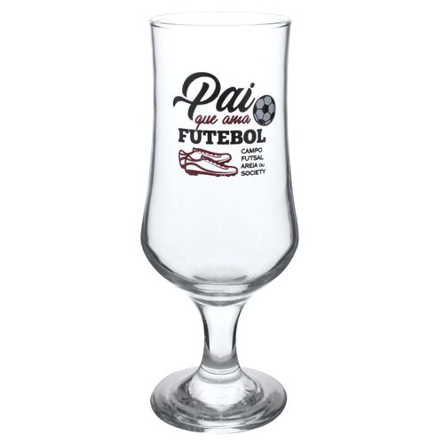 Taça Barcelona Pai 18cm em Vidro Ruvolo