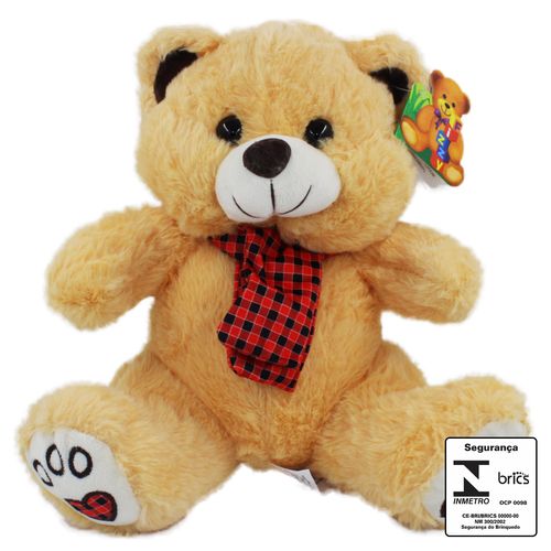 Ursinho 28cm em Pelúcia Fizzy