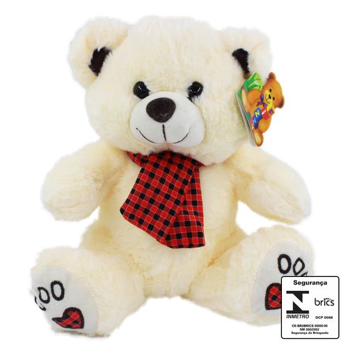 Ursinho 28cm em Pelúcia Fizzy