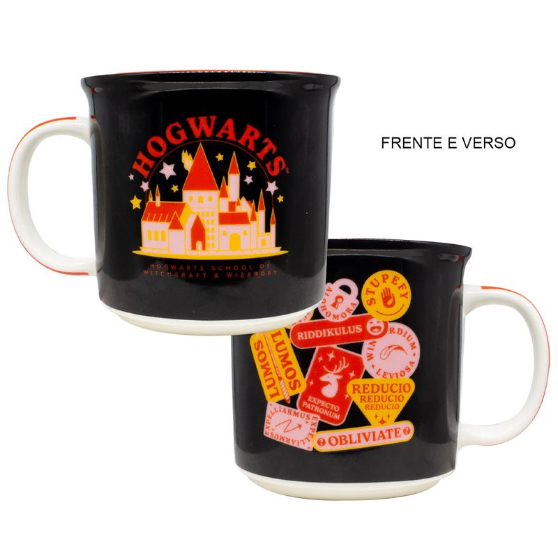 Caneca Xícara Coleção Feitiços Harry Potter - Alohomora em