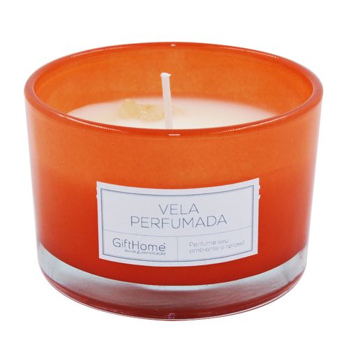 Vela Aromática C/ Suporte 5x7,5cm em Vidro GiftHome