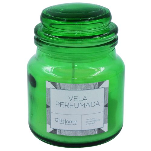 Vela Decorativa Aromática 8x6cm em Vidro Gifthome