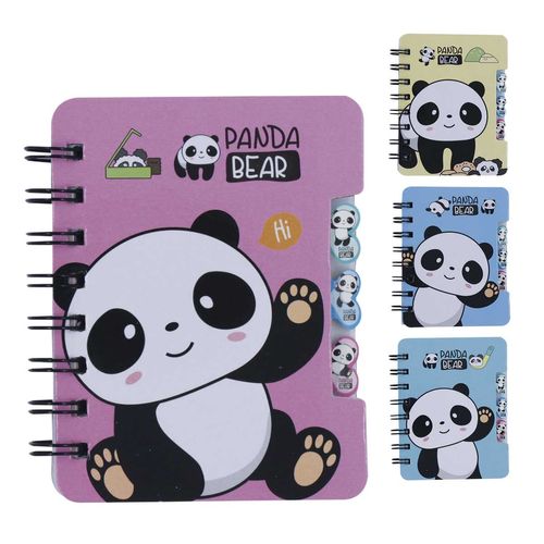 Bloco de Anotação Panda 57 Folhas MegaGift