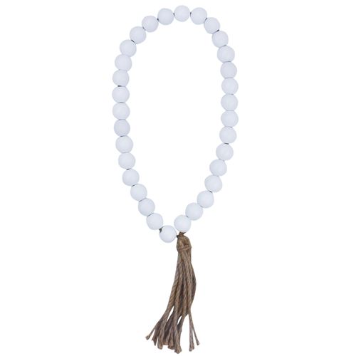 Colar Decorativo 53cm em Madeira Mart/Moas