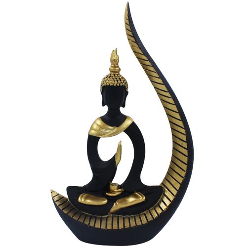 Buda Decorativo 26cm em Resina Taimes