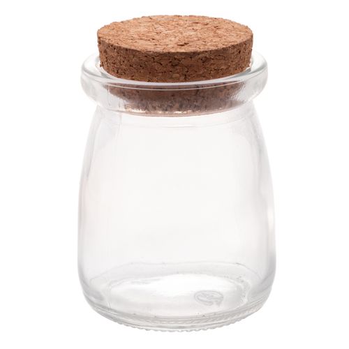 Pote C/ Tampa Rolha 250ml em Vidro Lyor