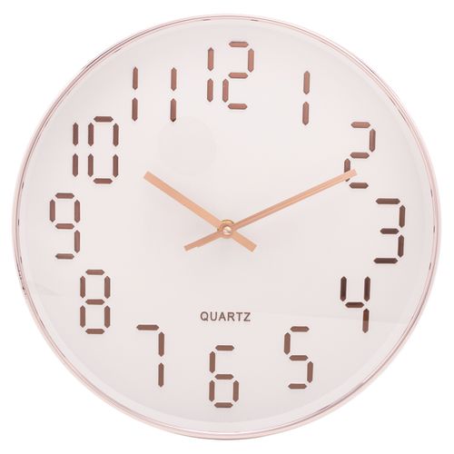Relógio de Parede Decorativo 30cm em Plástico Lyor