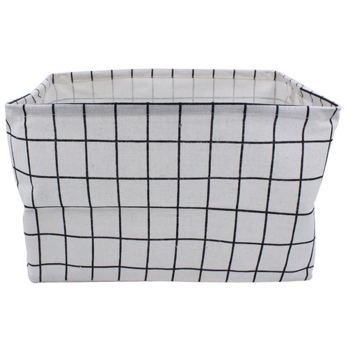 Cesto Organizador Multiuso 38x26x22cm em Tecido FWB