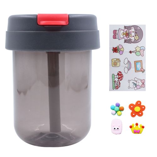 Copo C/ Canudo 350ml em Plástico Interponte