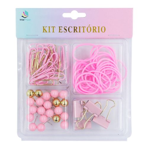 Kit Escritório 4 Modelos em Plástico/ Metal Interponte