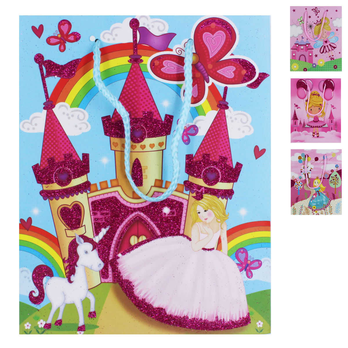 Sacola P/ Presente Princesa 26x32cm em Papel JML