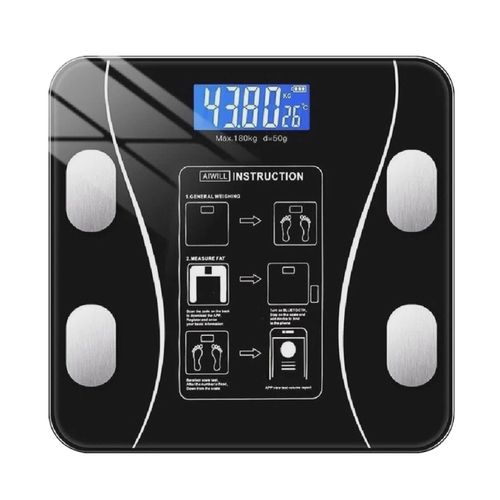 Balança Bioimpedância 140Kg Bluetooth em Vidro Original Line