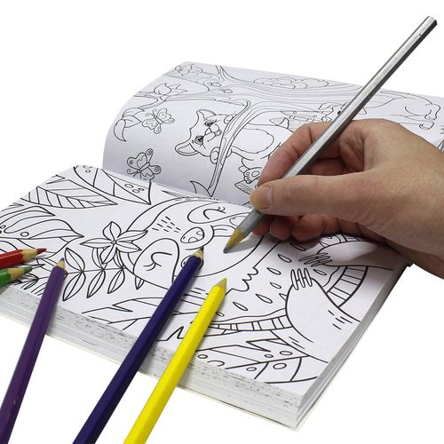 Livro 365 Desenhos P/ Colorir 22x15,5cm em Papel Todo Livro