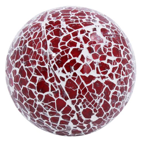 Bola Mosaico Decorativa 8cm em Vidro Tokyo Design