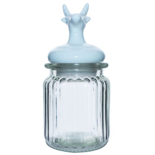 Pote C/ Tampa Hermética 250ml em Vidro Dynasty