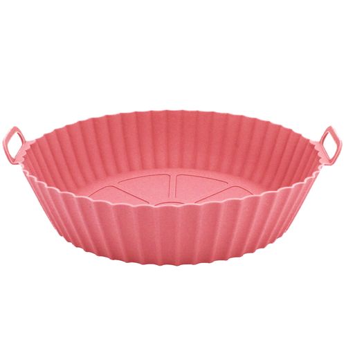 Forma Redonda P/ Air Fryer 20cm em Silicone Kehome