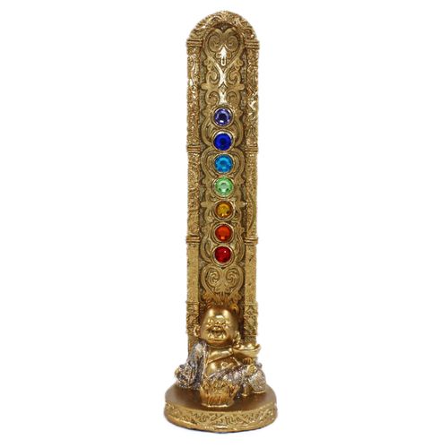 Porta Incenso Decorativo Monge 18cm em Resina Youbai