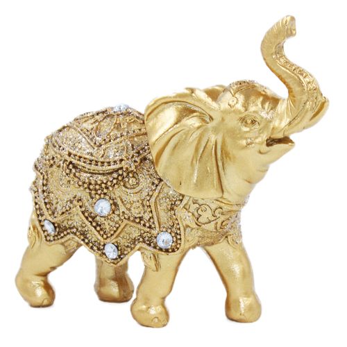 Elefante Decorativo 10cm em Resina Youbai