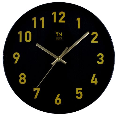 Relógio de Parede Redondo 25cm em Plástico Imporiente