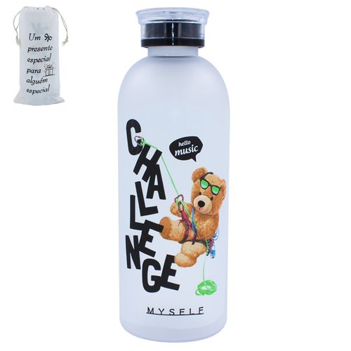 Garrafa Bear 1000ml+ Capa Tecido Golden Rio