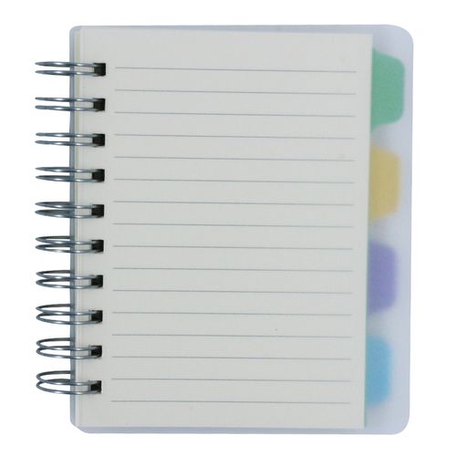 Caderno de Anotação C/ Divisórias 15x12cm em Papel Michael Judi