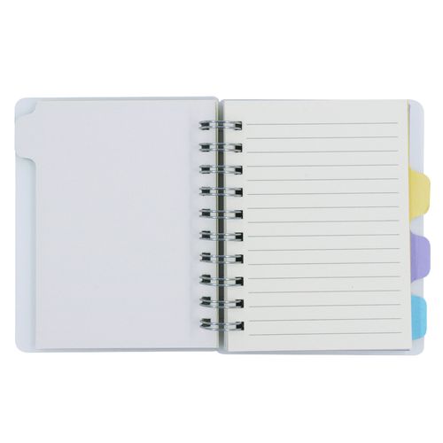 Caderno de Anotação C/ Divisórias 15x12cm em Papel Michael Judi