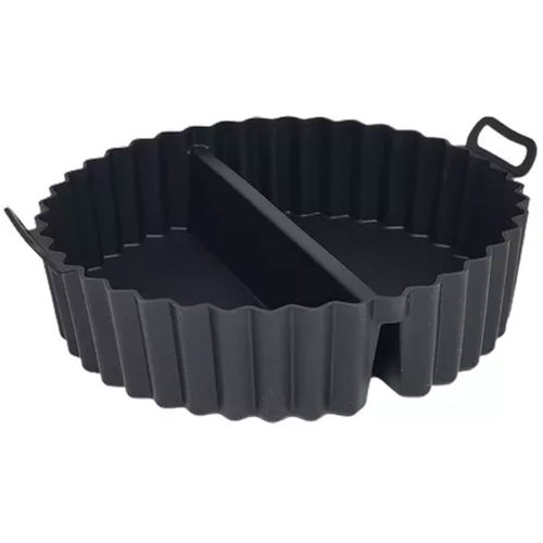 Forma P/ Air Fryer C/ Divisória 20cm em Silicone UniHome
