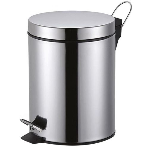 Lixeira C/ Pedal 12L em Aço Inox Kehome