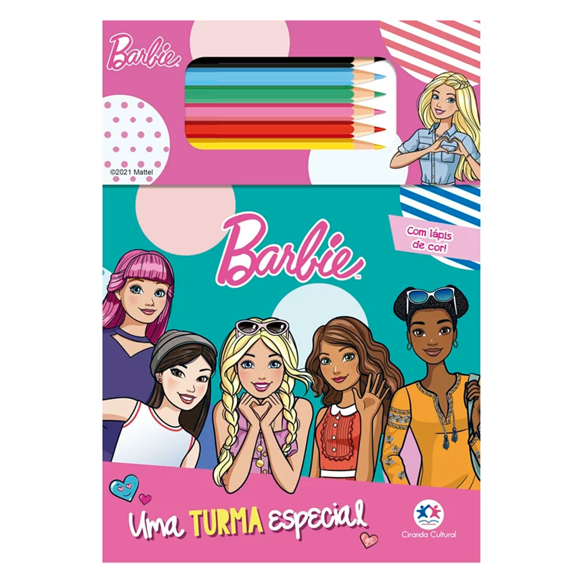 Barbie Mundo Colorido Livro de Colorir