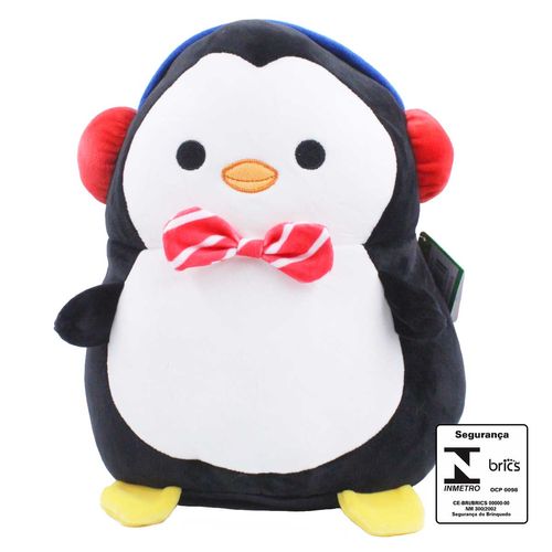 Bonecos Natalinos de Pelúcia 28cm em Poliéster Fizzy