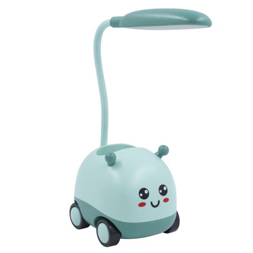 Luminária de Mesa Infantil Bichinhos 18cm em Plástico Interponte